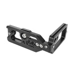 BEXIN per Nikon Z7 / Z6 tipo push-pull in lega di alluminio tiro verticale supporto base staffa piastra L a sgancio rapido, BEXIN for Nikon Z7