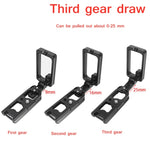 BEXIN per Nikon Z7 / Z6 tipo push-pull in lega di alluminio tiro verticale supporto base staffa piastra L a sgancio rapido, BEXIN for Nikon Z7