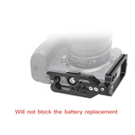 BEXIN per Nikon Z7 / Z6 tipo push-pull in lega di alluminio tiro verticale supporto base staffa piastra L a sgancio rapido, BEXIN for Nikon Z7