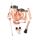 Set di miscelazione per cocktail 11 in 1. Filtro per vino, Rose Gold, Gold, Silver, Black