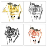 Set di miscelazione per cocktail 11 in 1. Filtro per vino, Rose Gold, Gold, Silver, Black
