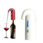 Decanter per vino intelligente ricaricabile tramite USB per vino rosso, White, Black, Red