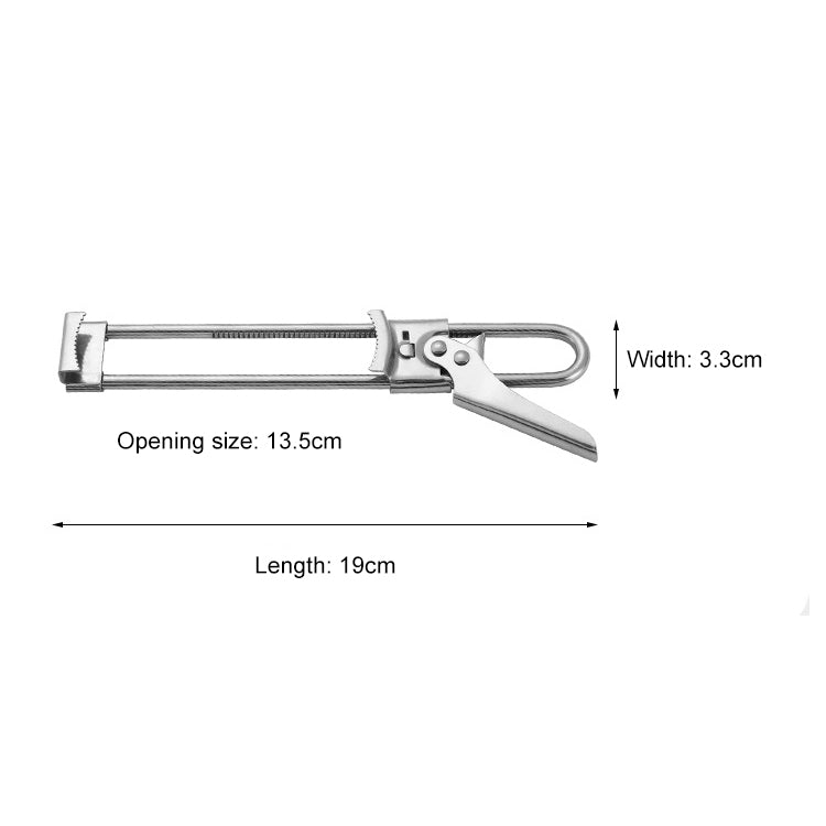 2 PZ Apribottiglie in acciaio inossidabile Apriscatole regolabili Gadget apribottiglie marmellata, Adjustable Can Opener