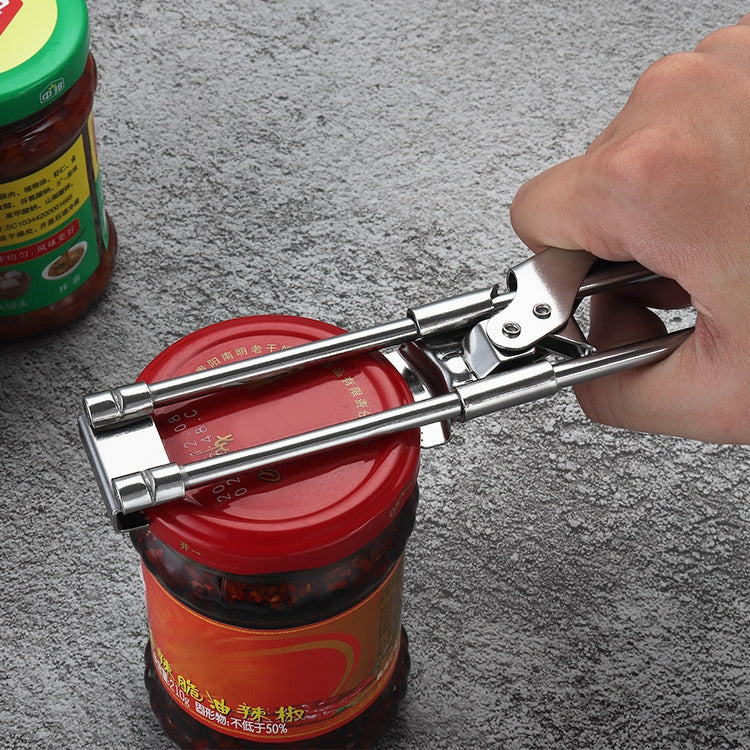 2 PZ Apribottiglie in acciaio inossidabile Apriscatole regolabili Gadget apribottiglie marmellata, Adjustable Can Opener