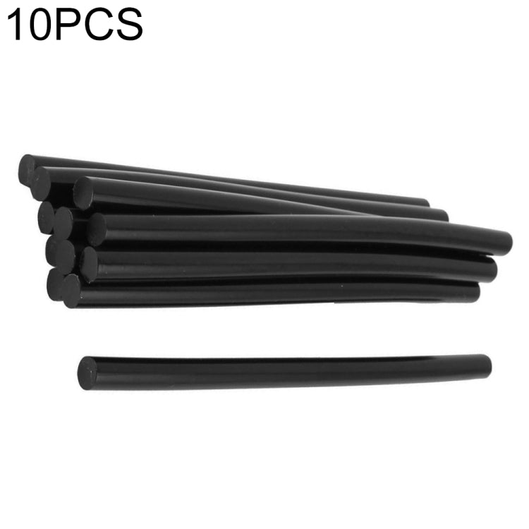 10 bastoncini colla a caldo nera 11 mm x 270 mm