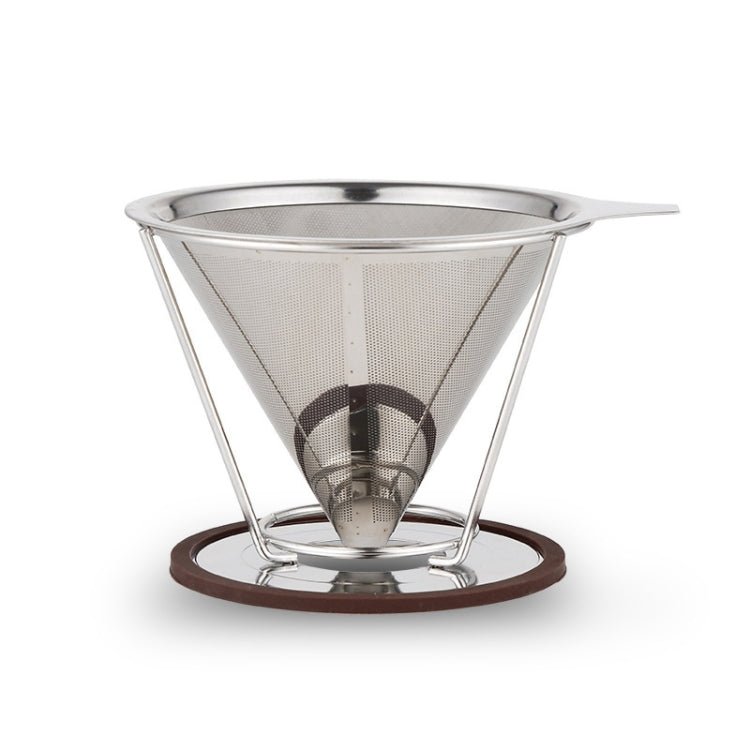 Cartuccia filtrante a cono filtrante in acciaio inossidabile Tazza filtrante in carta senza tè e caffè, Stainless Steel Filter
