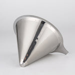 Cartuccia filtrante a cono filtrante in acciaio inossidabile Tazza filtrante in carta senza tè e caffè, Stainless Steel Filter