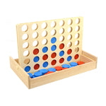 Giocattoli educativi internazionali in legno per bambini. Dama a scacchiera verticale, Vertical Link Board Checkersers