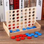 Giocattoli educativi internazionali in legno per bambini. Dama a scacchiera verticale, Vertical Link Board Checkersers