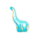 2 pezzi di modellazione di dinosauri in foglio di alluminio palloncino per bambini decorazione di compleanno per feste giocattolo, Large Red Tyrannosaurus, Large Yellow Tyrannosaurus, Large Green Tyrannosaurus, Large Pink Long-necked Dragon            ...