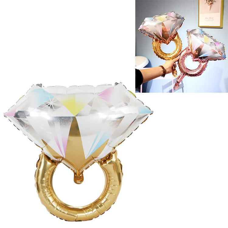 Palloncino foil con anello di diamanti da 10 pezzi, Small Pink Diamond Ring, Small Blue Diamond Ring, Small Gold Diamond, Small Rose Gold Diamond, Golden ido Diamond Ring, Silver ido Diamond Ring, Large Gold Diamond, Large Rose Gold Diamond            ...