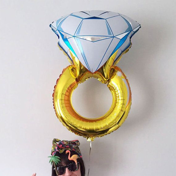 Palloncino foil con anello di diamanti da 10 pezzi, Small Pink Diamond Ring, Small Blue Diamond Ring, Small Gold Diamond, Small Rose Gold Diamond, Golden ido Diamond Ring, Silver ido Diamond Ring, Large Gold Diamond, Large Rose Gold Diamond            ...