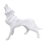 Ornamento artigianale in resina di animali nordici