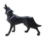 Ornamento artigianale in resina di animali nordici