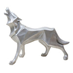 Ornamento artigianale in resina di animali nordici