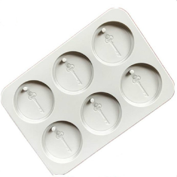 Stampo in silicone per sapone fatto a mano in cera per aromaterapia, Six Grid Rectangle, Three Rectangle Three Oval, Six Lattice Rhombus, Three  Round Three Ring, Six Lattice Round Key, Two Round Two Square Two Rhombus