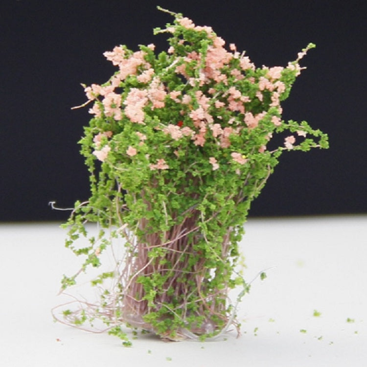 Modello artificiale fatto a mano Materiale Tavolo in sabbia Costruzione Fiore cespuglio Fiore finito