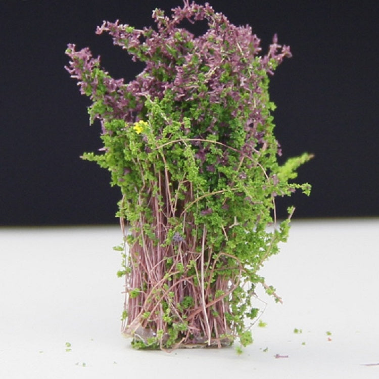 Modello artificiale fatto a mano Materiale Tavolo in sabbia Costruzione Fiore cespuglio Fiore finito