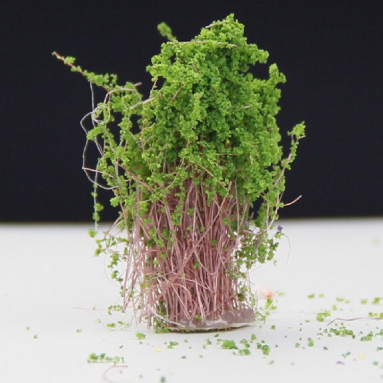Modello artificiale fatto a mano Materiale Tavolo in sabbia Costruzione Fiore cespuglio Fiore finito