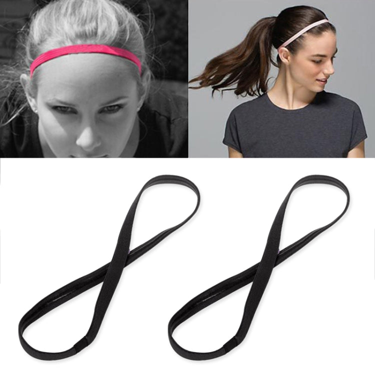 10 pezzi di corda elastica color caramello per yoga, fascia per capelli, fascia per capelli, Elastic Rope Hair Band (Pink), Elastic Rope Hair Band (Black)