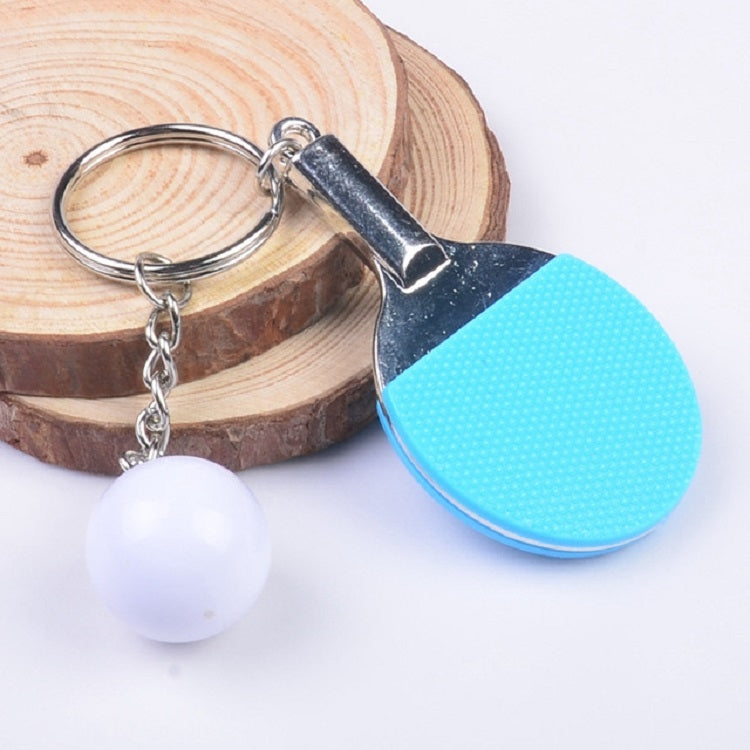 2 portachiavi creativi in metallo da ping pong, gioielli fatti a mano, portachiavi sportivo, Table Tennis Shape(Black), Table Tennis Shape(Red), Table Tennis Shape(Yellow), Table Tennis Shape(Light Blue), Table Tennis Shape(Pink)                       ...