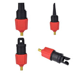 Adattatore per valvola dell'aria per letto gonfiabile per gommone da surf, adattatore per pompa di aria per auto, Air Pump Adapter(Red), Air Pump Adapter(Blue)