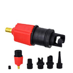 Adattatore per valvola dell'aria per letto gonfiabile per gommone da surf, adattatore per pompa di aria per auto, Air Pump Adapter(Red), Air Pump Adapter(Blue)