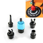 Adattatore per valvola dell'aria per letto gonfiabile per gommone da surf, adattatore per pompa di aria per auto, Air Pump Adapter(Red), Air Pump Adapter(Blue)