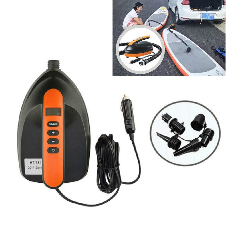 Pompa ad aria elettrica ad alta pressione per paddle board SUP Pompa ad aria per veicolo in gommone per kayak, 781 Single Inflatable, 781 Single Inflatable With Clip