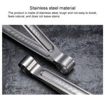 Clip per alimenti in acciaio inossidabile da 10 pezzi, per pane, barbecue, bistecca, buffet, 9 inches, 12 inches