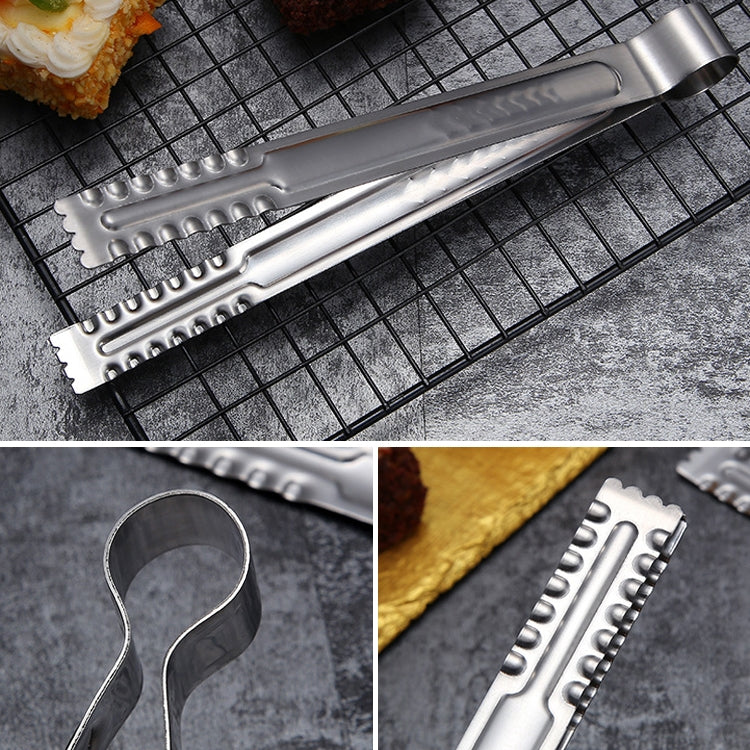 Clip per alimenti in acciaio inossidabile da 10 pezzi, per pane, barbecue, bistecca, buffet, 9 inches, 12 inches