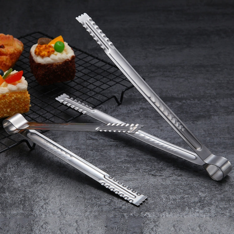 Clip per alimenti in acciaio inossidabile da 10 pezzi, per pane, barbecue, bistecca, buffet, 9 inches, 12 inches