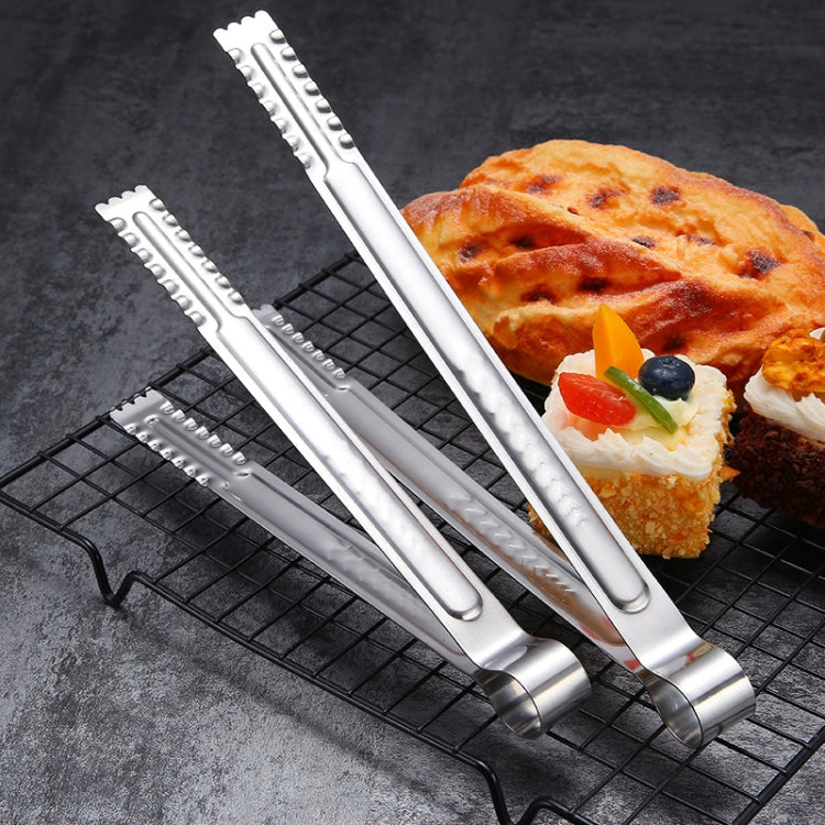 Clip per alimenti in acciaio inossidabile da 10 pezzi, per pane, barbecue, bistecca, buffet, 9 inches, 12 inches