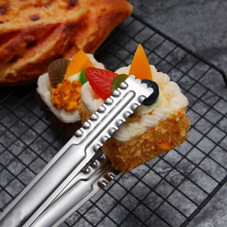 Clip per alimenti in acciaio inossidabile da 10 pezzi, per pane, barbecue, bistecca, buffet, 9 inches, 12 inches