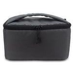 EDAL Custodia imbottita DSLR resistente all'acqua con cerniera impermeabile Borse per fotocamera con partizione rimovibile