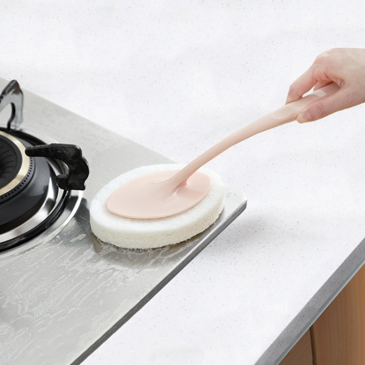 Strumento per la pulizia della spugna manuale Bagno Piastrelle in ceramica Cucina Spazzola per decalcificazione Spugna sostituibile