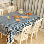 Panno decorativo per tovaglia da pranzo in cotone, 140x180cm, 140x200cm, 140x220cm