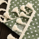 Panno decorativo per tovaglia da pranzo in cotone, 120x160cm, 120x120cm