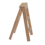 3 PCS 1:12 Toy House Mobili in miniatura Scala in legno, Wooden Ladder