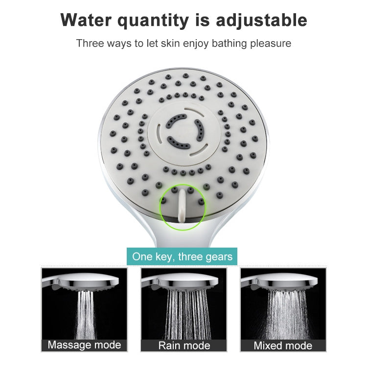 Set doccia a due velocità semplice in rame, Two-speed Shower Set