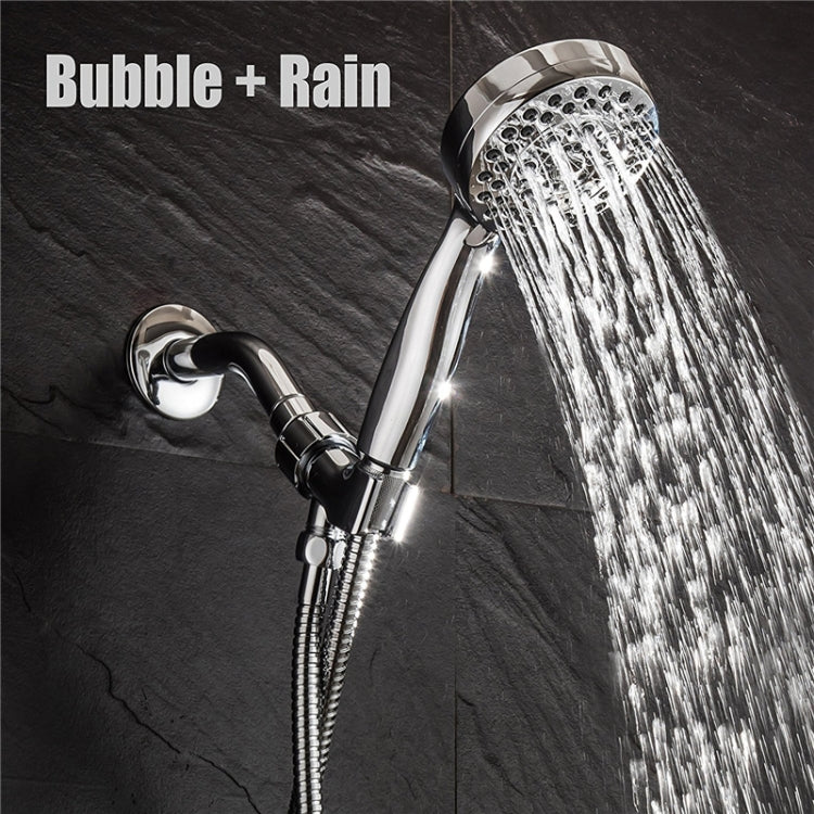 Soffione doccia da 4 pollici ABS Bagno Doccia da bagno Doccetta a forma rotonda ad alta pressione a risparmio idrico, 4 Inches Shower Head