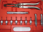 Set di pinze per la rimozione e l'installazione dello strumento per la sede della guarnizione dello stelo della valvola da 11 pezzi, 11pcs
