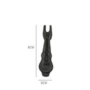 Strumento per cambiare chitarra a cono di corde solide per iniziare a tirare corde per chitarra acustica da 50 pezzi