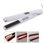 Piastra per capelli ad ultrasuoni a infrarossi RUCHA per la cura dei capelli con display LCD aggiornato regolabile, EU, US, UK, AU