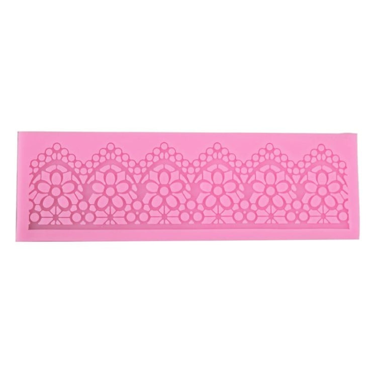 2 pezzi Strumenti di cottura fai da te Stampi in silicone per pizzo Torta fondente Strumenti di decorazione circostante Stampo per cioccolato, Lace Silicone Moulds
