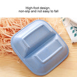 10 pezzi accessori da cucina 2 in 1 piatti di salsa di condimento piattino di insalata di paglia di grano ciotola stoviglie piatto di condimento strumenti di cottura