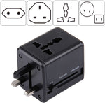 Adattatore universale da viaggio con doppia porta USB