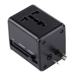 Adattatore universale da viaggio con doppia porta USB