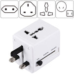 Adattatore universale da viaggio con doppia porta USB