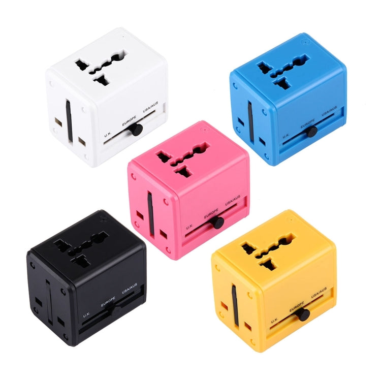 Universal Worldwide Travel Plug Adapter with Built-in Dual USB Charger for US, UK, Australia, EU